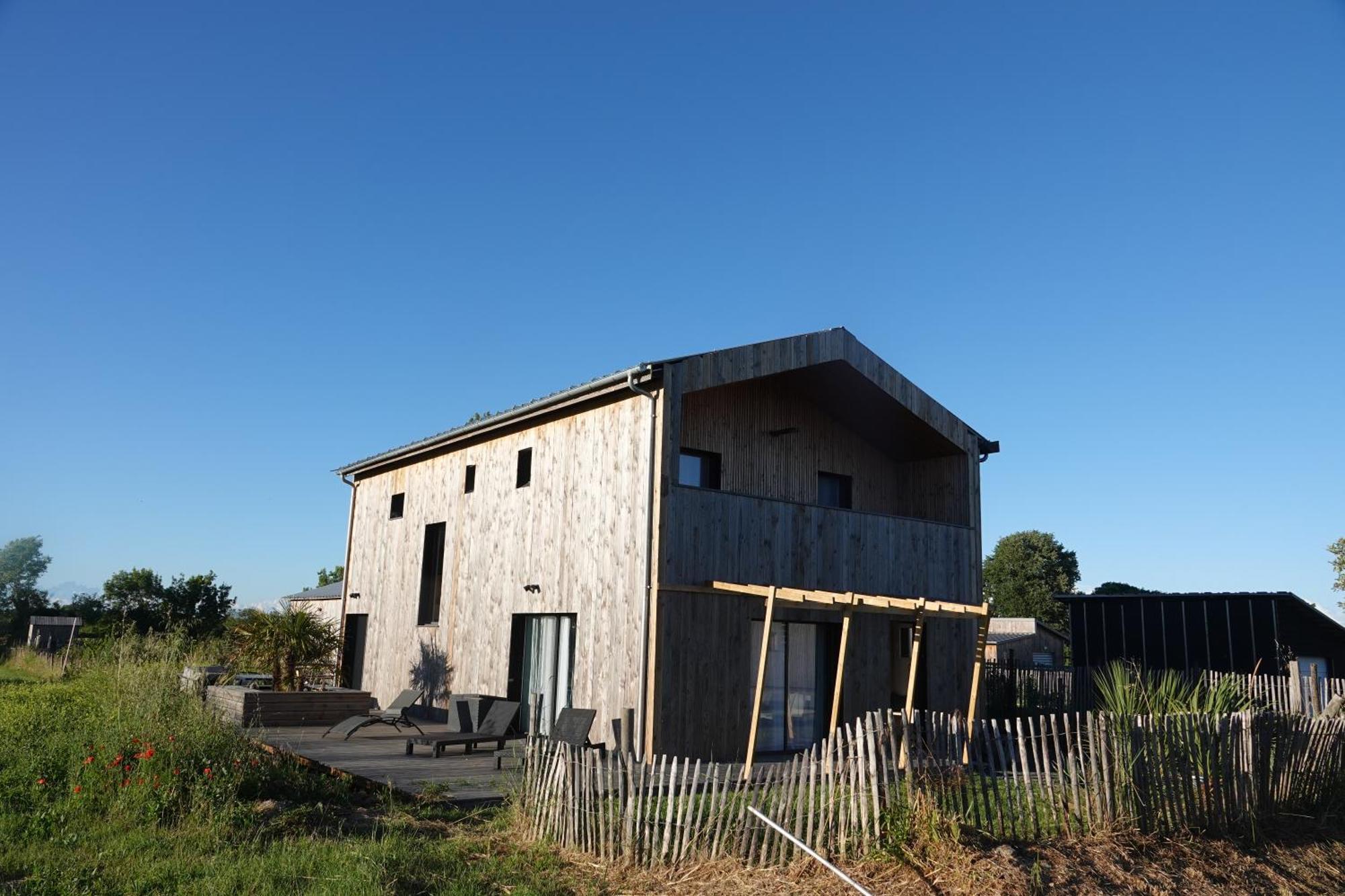 Maison Bois, Les Conches 10 Pers Longeville-sur-Mer Zewnętrze zdjęcie